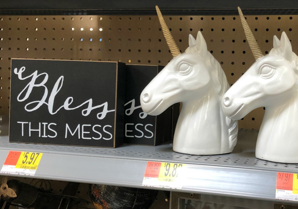 Bless this Mess Walmart decor