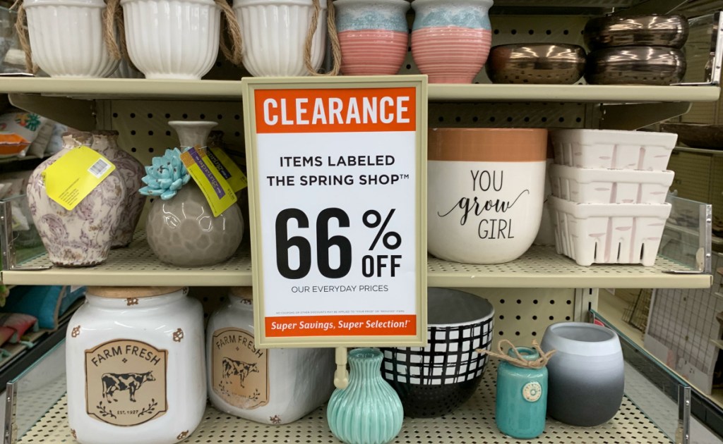 Hobby Lobby spring shop clearance