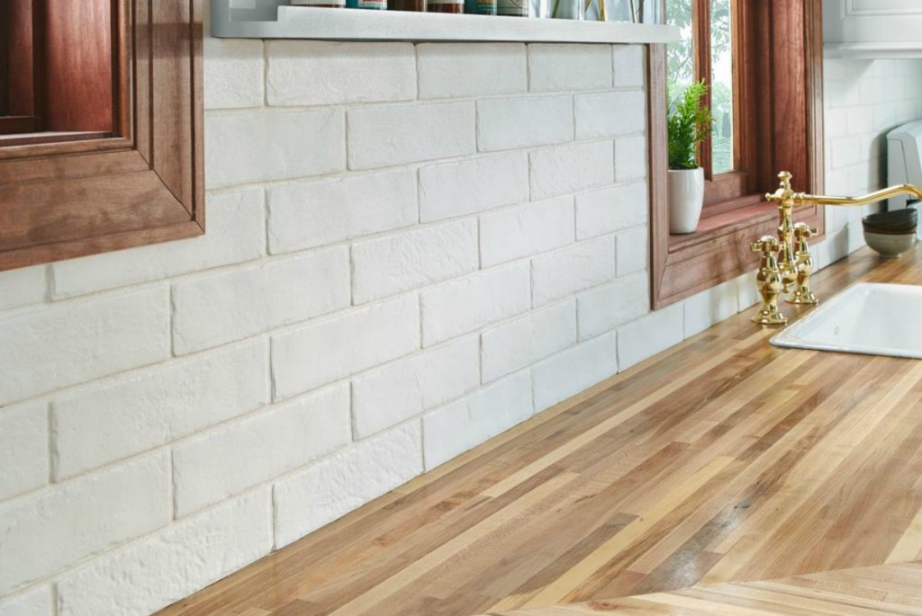 MSI Capella White Brick Glazed Porcelain Floor and Wall Tile