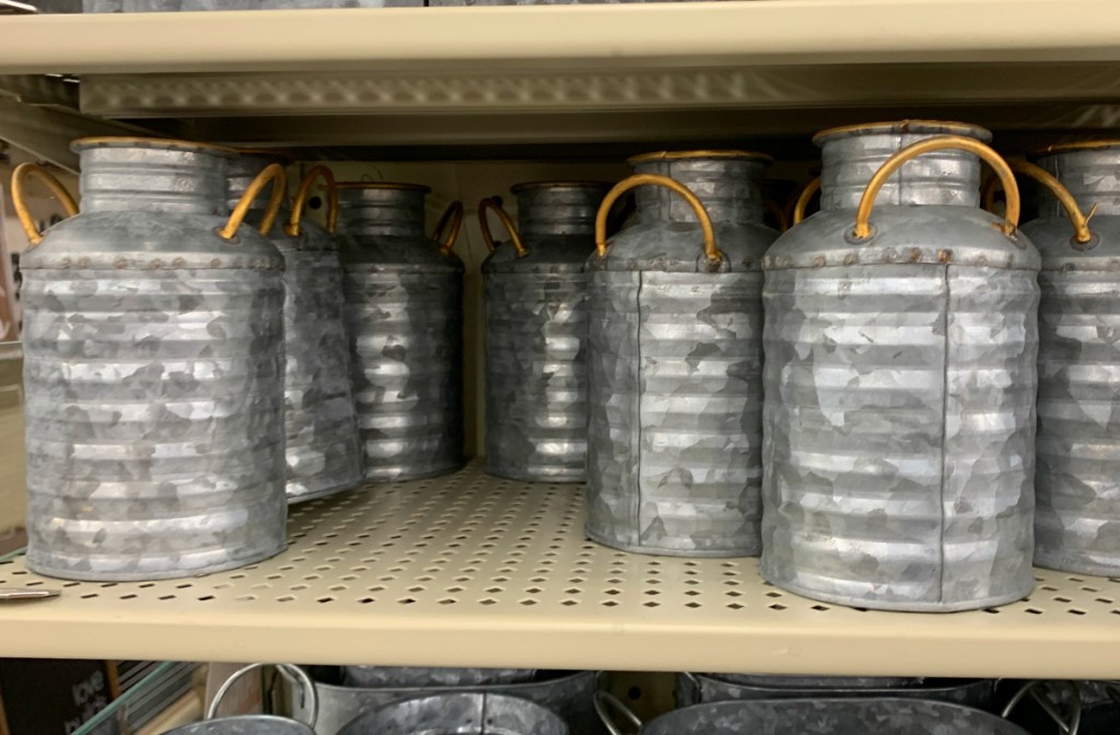 Metal Milk Can