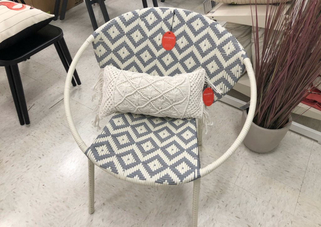 Opalhouse Diamond Weave Wicker Egg Chair