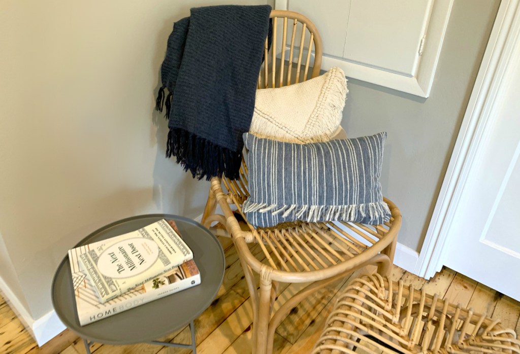 Opalhouse Hazel Rattan Armless Chair