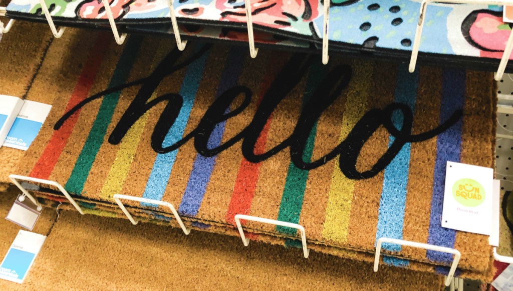 Sun Squad Hello Doormat