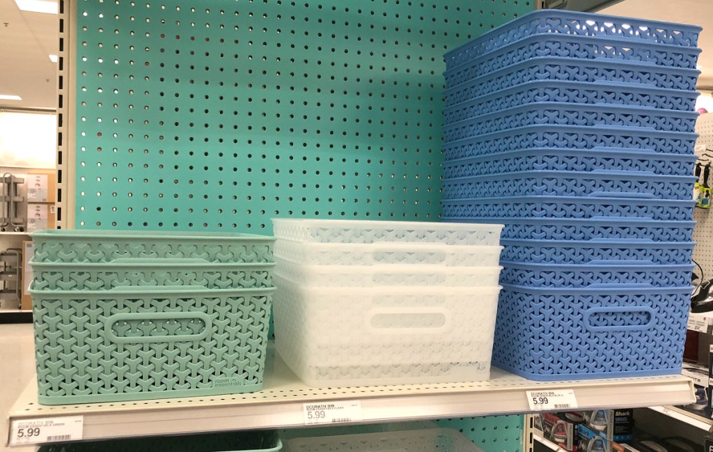 Y-Weave baskets at Target