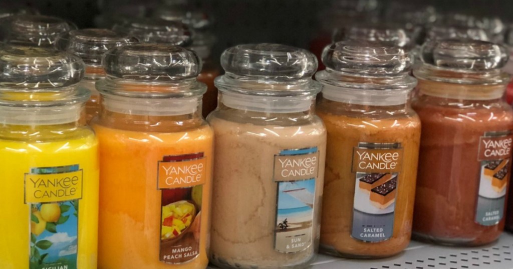 Yankee Candles large jars
