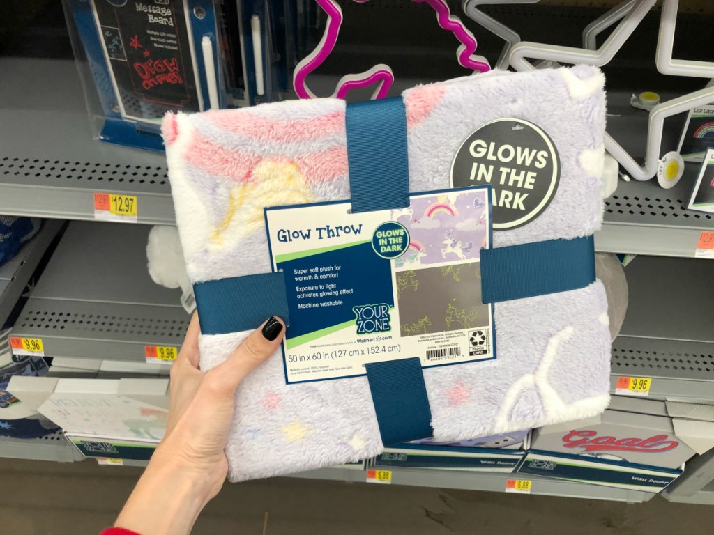 Your Zone Glow in the Dark Throw Blankets