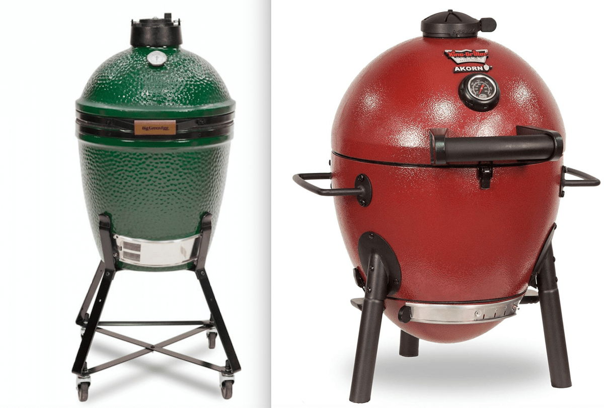 egg-shaped grills 
