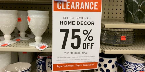 Hello, Clearance! These Hobby Lobby 75% Off Orange Stickers Are Calling Our Name