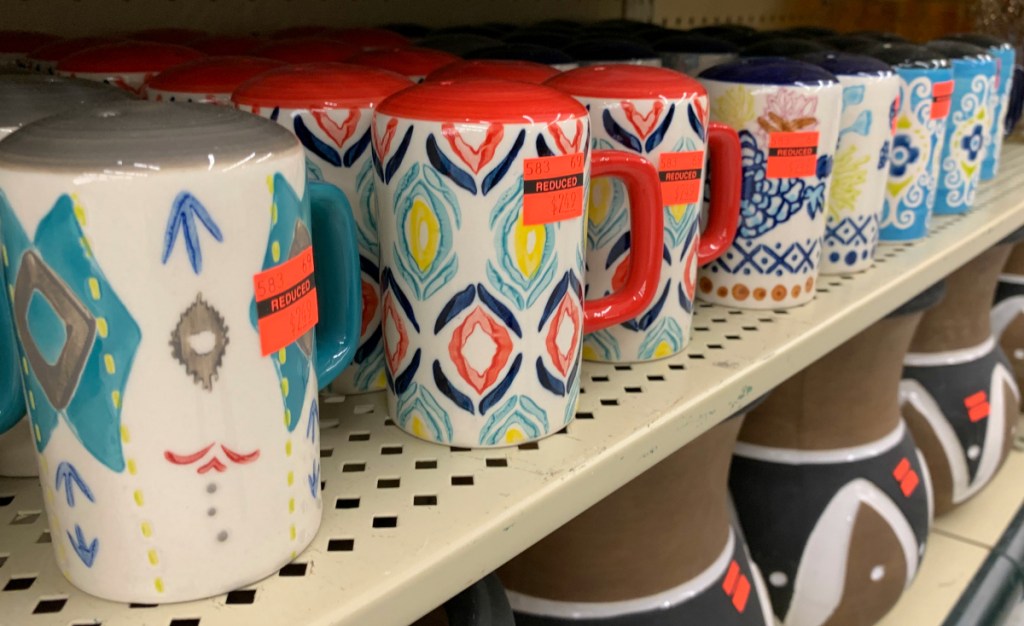 display of salt and pepper shakers