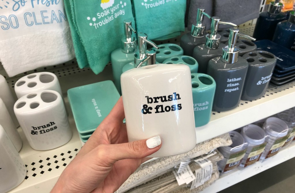 Brush & Floss Toothbrush Holder