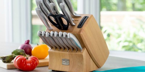 Highly Rated Chicago Cutlery Knife Sets Are 40% Off at The Home Depot