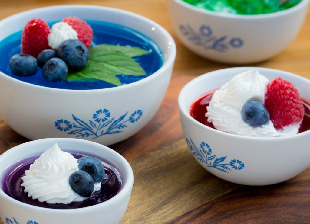 Corningware Cornflower 4-Piece Measuring Bowl Set