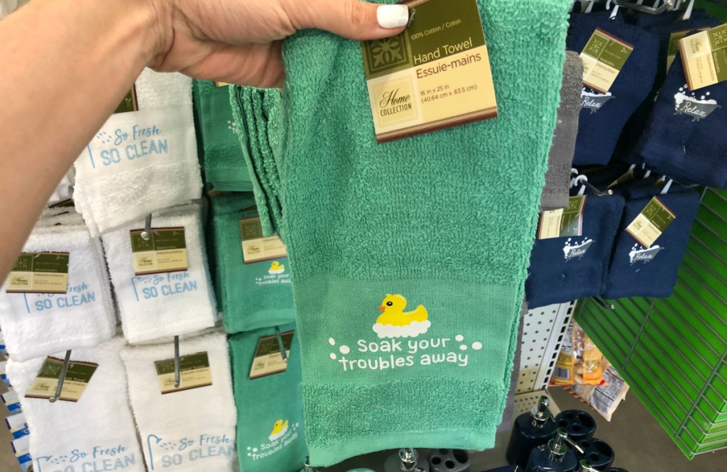Home Collection Printed Bath Hand Towel