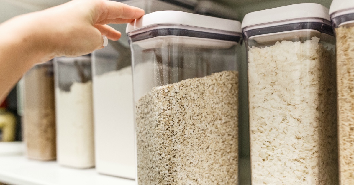 OXO POP 5-Piece Airtight Food Storage Container Sets