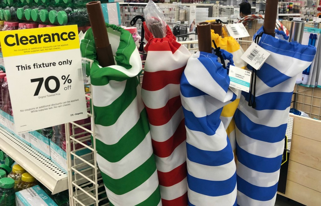 Patio Umbrellas at Michaels