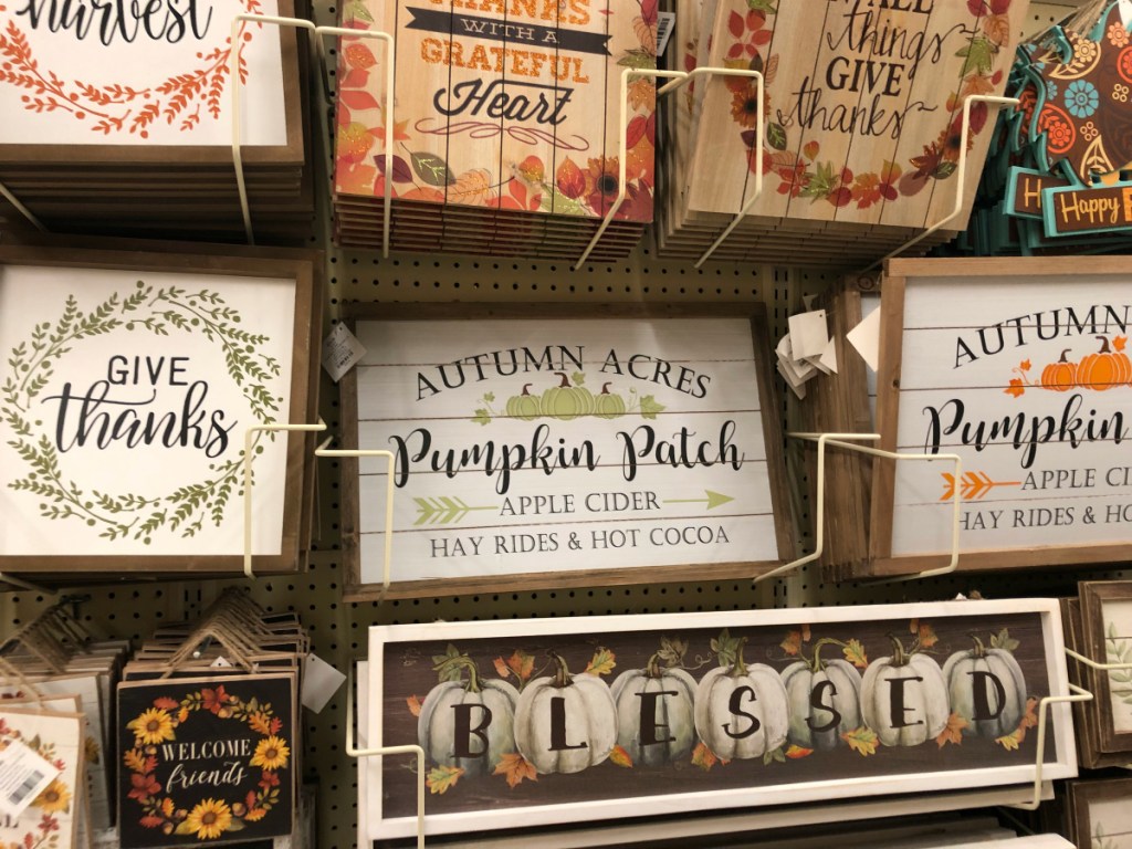 Pumpkin Patch Wood Wall Decor