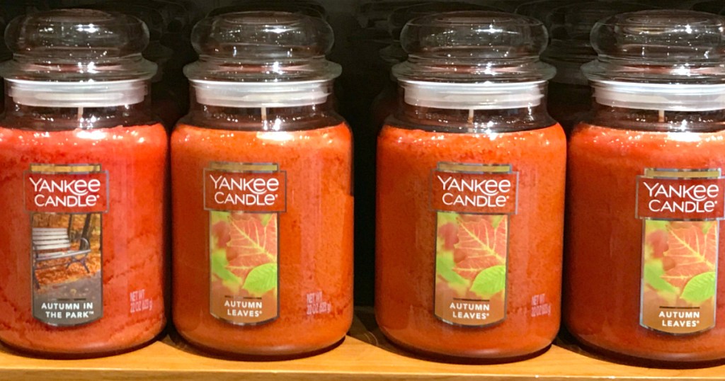 Yankee Candle Autumn scents