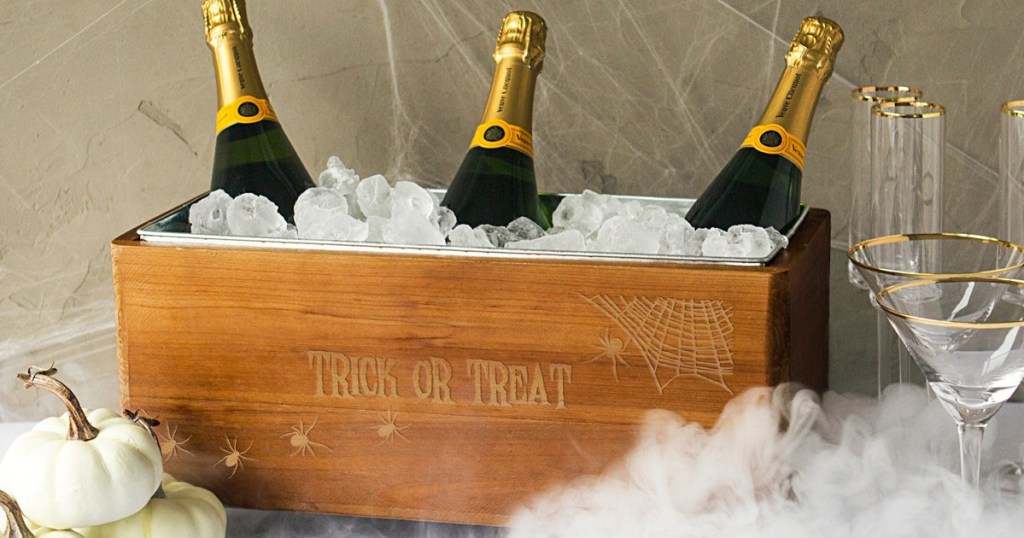 halloween decorative crate