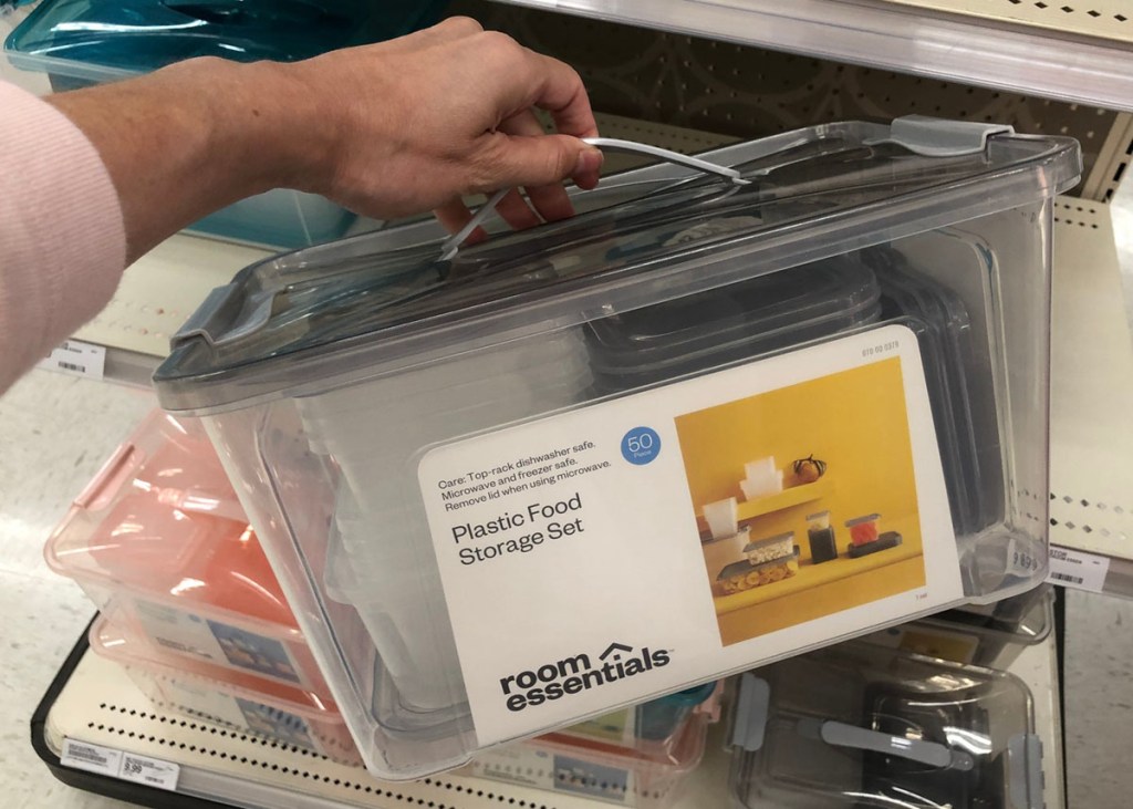 room essentials food storage container set