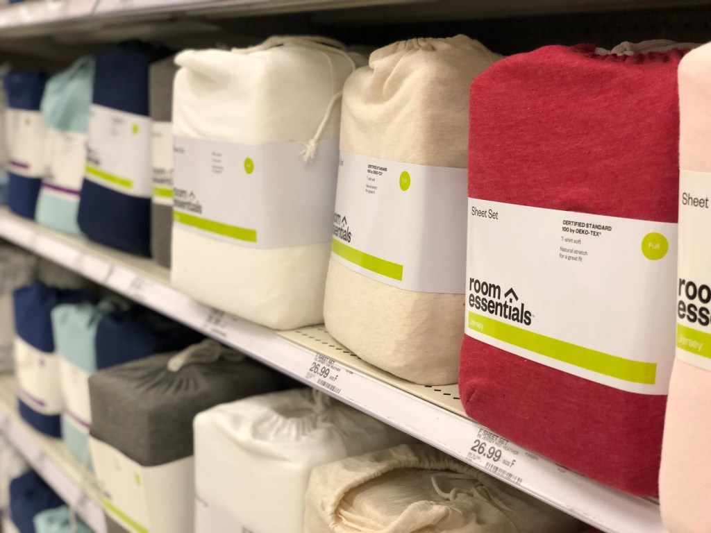 Room Essentials sheet sets at Target 