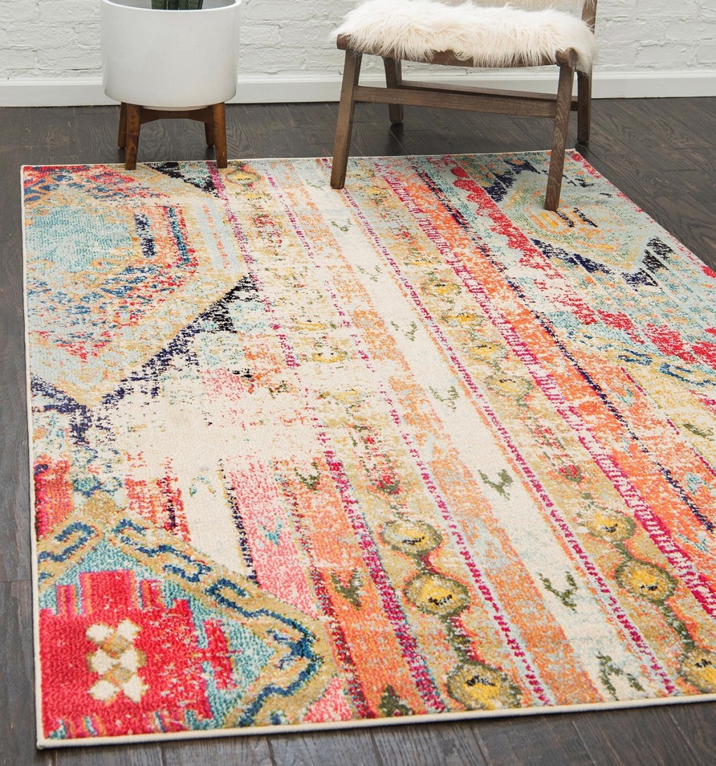 unique loom sedona area rug at walmart