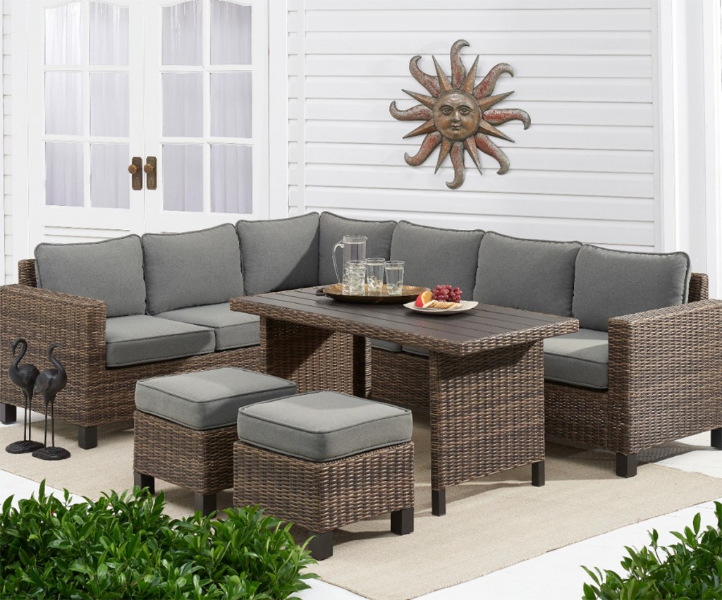 walmart patio sectional