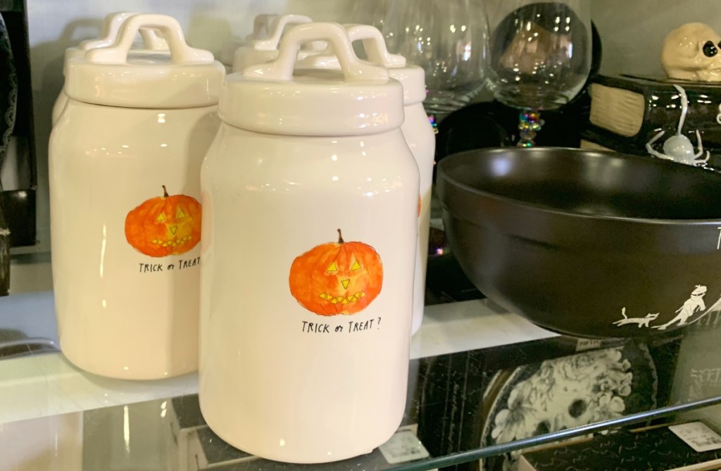 Rae Dunn Trick or Treat Candy/Cookie Jar