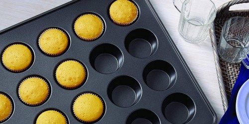 Wilton Non-Stick Mega Muffin Pan Only $9.98 (Bakes 24 Muffins at Once)