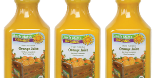 FREE 59 oz. Bottle of Uncle Matt's Orange Juice!