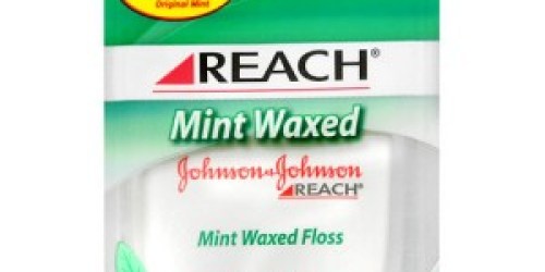 New $1/1 Reach Coupon = FREE Floss + More