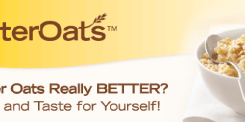FREE Sample Better Oats for 1st 1000 Fans!