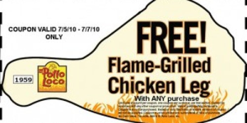 El Pollo Loco: FREE Chicken (7/5-7/7)!
