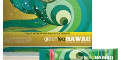 FREE GreenTea Hawaii Sample Pack