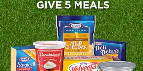 *HOT!* $5/5 Kraft Cheese or Dairy Product Coupon!