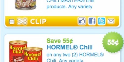 Coupons.com: New Hormel Coupons + More