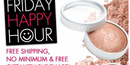 Stila Cosmetics: Free Shipping + Free Powders ($64 value) with Any Purchase–1st 500 Only