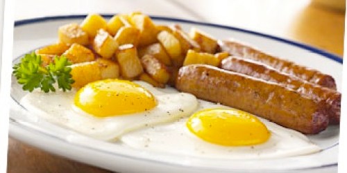 Bob Evans: Buy One Get One FREE Breakfast