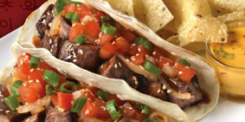 California Tortilla: FREE Korean BBQ Taco (1/12)