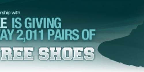 Dr. Oz Giveaway: Win Free Nike Shoes (Starts 1/4)