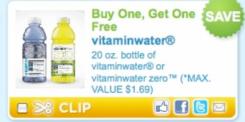*HOT!* Buy 1 Get 1 FREE Vitaminwater Coupon