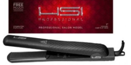 Amazon: HSI Flat Iron Hair Straightener 85% Off