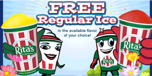 FREE Rita's Italian Ice (3/20)