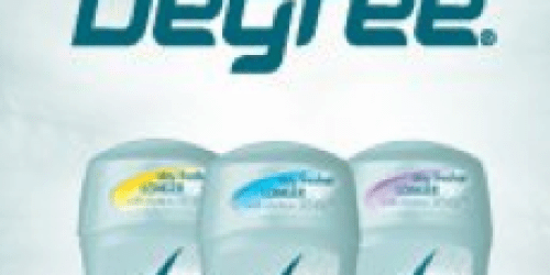 FREE Sample Degree Women Deodorant 1PM EST (Facebook)