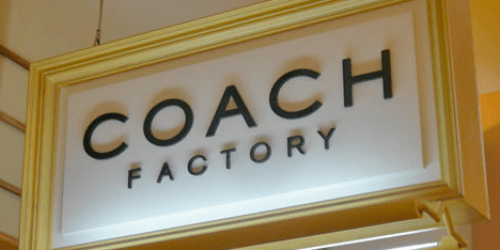 Coach Factory Stores: New 30% off Coupon