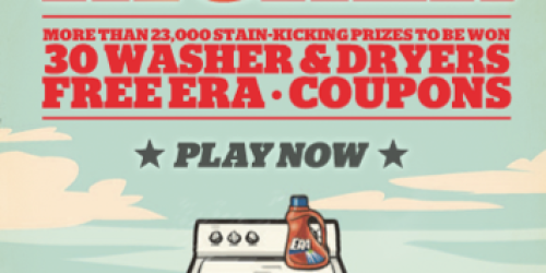 ERA Stain Kicker Game: Win Coupons + More (Facebook)