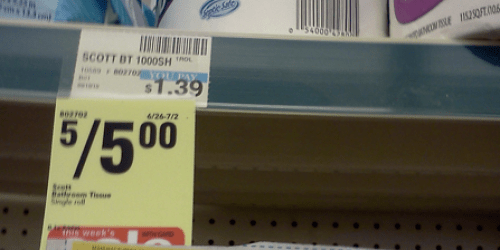 CVS: FREE Scott Toilet Paper Single Rolls