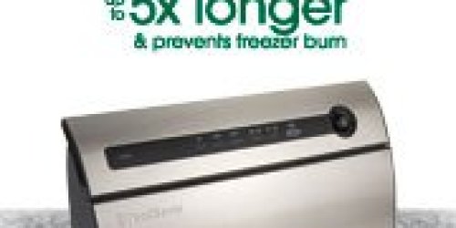 FoodSaver: Possible 75% Off Coupon Code at Noon EST