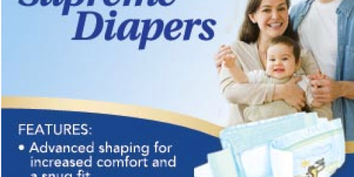 FREE sample of Kirkland Supreme Diapers