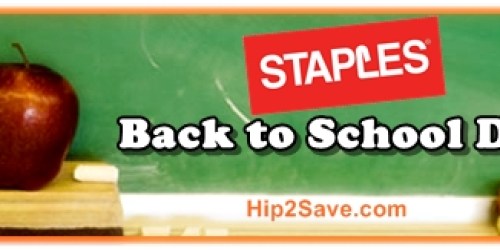 Staples: Back to School Deals (9/9-9/15)