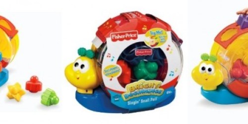 Amazon: Fisher-Price Snail Pail $6.04, Melissa & Doug Brownies Set $13.76 Shipped + More